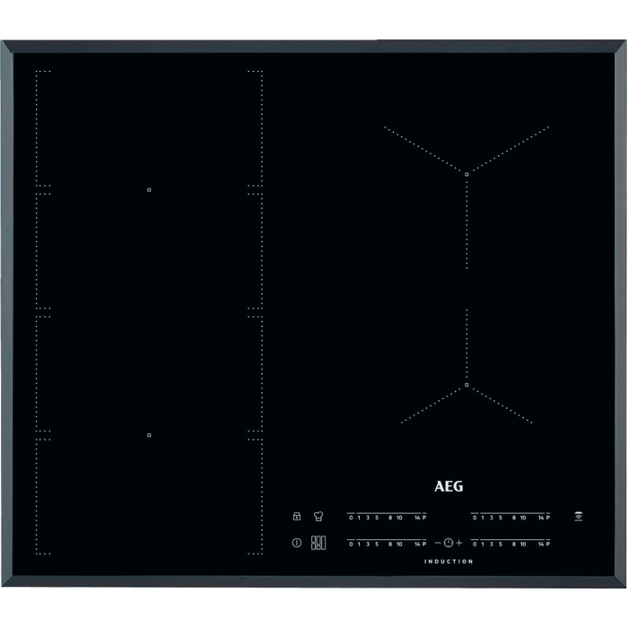 AEG 6000 FlexiBridge vgradna indukcijska plošča širine 60 cm